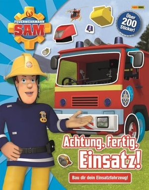 Feuerwehrmann Sam: Bau dir dein Einsatzfahrzeug! - Stickerbuch. Panini Verlags GmbH, 2016.