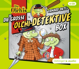 Dietl, Erhard / Barbara Iland-Olschewski. Die große Olchi-Detektive-Box (4CD) - Hörspielbox mit 4 Folgen Olchi-Detektive, ca. 190 min.. Oetinger, 2017.