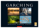 GARCHING - Münchens schöner Norden (Wandkalender 2024 DIN A2 quer), CALVENDO Monatskalender