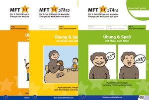 Förster, Nina / Anita Kittel. MFT Stars 3 Hefte Mukis Mund-, Schluck-, Sprechspaßspiele (Set) - Übung und Spaß mit Muki, dem Affen. Schulz-Kirchner Verlag Gm, 2013.
