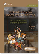 Detektivteams lösen Zuhörkrimis - Klasse 3/4