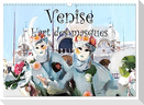 Venise l'art des masques (Calendrier mural 2024 DIN A3 vertical), CALVENDO calendrier mensuel