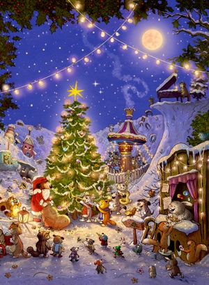 Sound-Adventskalender Fröhliche Weihnacht überall - Mit 24 Weihnachtsmelodien und -liedern von den Minimusikern. Coppenrath, 2022.