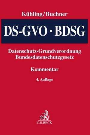 Kühling, Jürgen / Benedikt Buchner (Hrsg.). Datenschutz-Grundverordnung / BDSG. C.H. Beck, 2023.