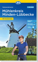 Radwanderkarte BVA Radwandern im Mühlenkreis Minden-Lübbecke 1:50.000, reiß- und wetterfest, GPS-Tracks Download