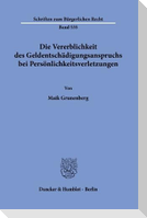Die Vererblichkeit des Geldentschädigungsanspruchs bei Persönlichkeitsverletzungen.