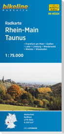 Radkarte Rhein-Main, Taunus (RK-HES04)
