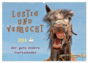 Lustig und verrückt - der ganz andere Tierkalender (Wandkalender 2024 DIN A2 quer), CALVENDO Monatskalender