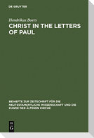 Christ in the Letters of Paul