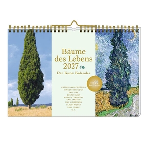 Bäume des Lebens 2027 - Der Kunst-Kalender mit 36 Postkarten. St. Benno Verlag GmbH, 2026.