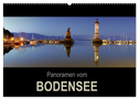 Panoramen vom Bodensee (Wandkalender 2024 DIN A2 quer), CALVENDO Monatskalender