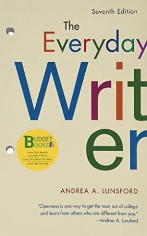 Lunsford, Andrea A / Iclicker. Loose-Leaf Version for the Everyday Writer 7e & Iclicker Student Mobile (Six-Months Access; Standalone). Bedford Books, 2019.