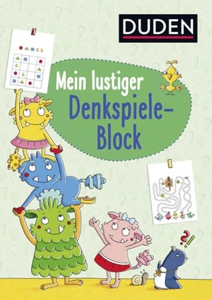 Weller-Essers, Andrea. Mein lustiger Denkspiele-Block. FISCHER Sauerländer Duden, 2017.
