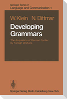 Developing Grammars