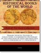 A Comparative Dictionary of the Languages of India and High Asia
