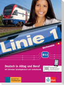 Linie 1 Schweiz B1.1. Kurs- und Übungsbuch mit DVD-ROM