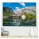 Der Königssee Perle unter dem Watzmann (hochwertiger Premium Wandkalender 2025 DIN A2 quer), Kunstdruck in Hochglanz