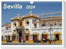 Sevilla Impressionen im Querformat 2024 (Wandkalender 2024 DIN A4 quer), CALVENDO Monatskalender