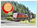 E-Loks - Bahn-Impressionen (Wandkalender 2025 DIN A4 quer), CALVENDO Monatskalender