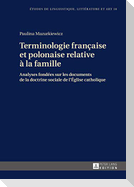 Terminologie française et polonaise relative à la famille