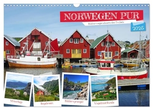 Prescher, Werner. Norwegen PUR (Wandkalender 2025 DIN A3 quer), CALVENDO Monatskalender - Unverfälschte Landschaften und Orte in Norwegen. Calvendo, 2024.