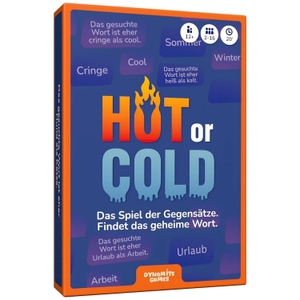 D&R DENKRIESEN GmbH (Hrsg.). DYNAMITE GAMES® - Hot or Cold "Das Spiel der Gegensätze - Findet das geheime Code Wort" - Das Spiel der Gegensätze - Findet das geheime Code Wort. D&R DENKRIESEN GmbH, 2025.