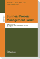 Business Process Management Forum