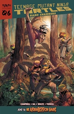Campbell, Sophie / Juni Ba. Teenage Mutant Ninja Turtles: Reborn, Vol. 6 - Game Changers. IDW Publishing, 2023.