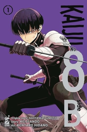 Matsumoto, Naoya / Keiji Ando. Kaiju No. 8. B-side. Vol. 1. Star Comics, 2026.