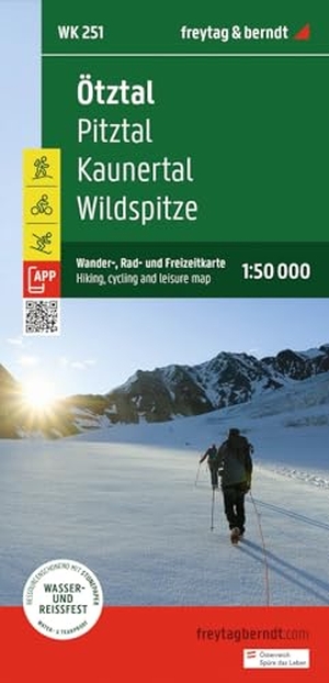 Freytag & Berndt (Hrsg.). freytag & berndt Wanderkarte WK 251 Ötztal, Pitztal - Kaunertal - Wildspitze 1:50.000 - mit APP, wasserfest und reißfest. Freytag + Berndt, 2023.
