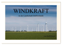 Windkraft in der Landschaft Ostfrieslands (Wandkalender 2025 DIN A3 quer), CALVENDO Monatskalender