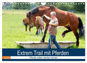 Extrem Trail mit Pferden (Wandkalender 2024 DIN A4 quer), CALVENDO Monatskalender