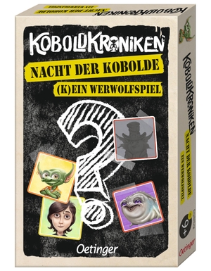 Bleckmann, Daniel / Jürgen Valentiner-Branth. KoboldKroniken. Nacht der Kobolde - (K)ein Werwolfspiel. Oetinger, 2024.