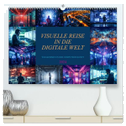Visuelle Reise in die digitale Welt (hochwertiger Premium Wandkalender 2024 DIN A2 quer), Kunstdruck in Hochglanz