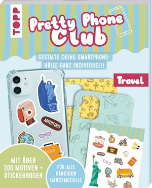 Frechverlag (Hrsg.). Pretty Phone Club - Travel - Vorlagen für die Handyhülle zum Ausmalen und Ausschneiden. frechverlag GmbH, 2026.