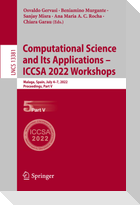 Computational Science and Its Applications ¿ ICCSA 2022 Workshops