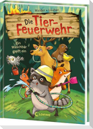 Die Tier-Feuerwehr (Band 1) - Ein Waschbär greift ein