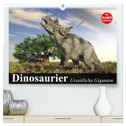 Dinosaurier. Urzeitliche Giganten (hochwertiger Premium Wandkalender 2024 DIN A2 quer), Kunstdruck in Hochglanz