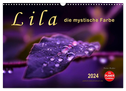 Lila - die mystische Farbe (Wandkalender 2024 DIN A3 quer), CALVENDO Monatskalender