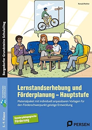 Rother, Ronald. Lernstandserhebung und Förderplanung - Hauptstufe - Materialpaket mit individuell anpassbaren Vorlagen für den Förderschwerpunkt geistige Entwicklung (5. bis 9. Klasse). Persen Verlag i.d. AAP, 2021.