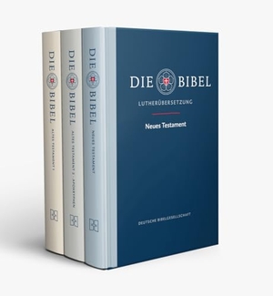 Lutherbibel. Dreibändige Ausgabe im Großdruck - Revidiert 2017. Mit Apokryphen. Deutsche Bibelges., 2024.