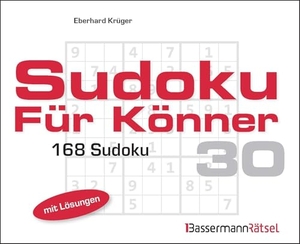 Krüger, Eberhard. Sudoku für Könner 30 (5 Exemplare à 2,99 EUR). Bassermann, Edition, 2025.