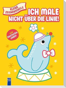 Kleine Zeichenschule - Ich male nicht über die Linie (gelb)