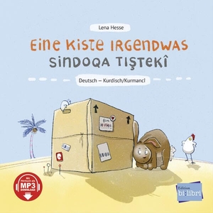 Hesse, Lena. Eine Kiste Irgendwas (Deutsch-Kurdisch/Kurmancî) - Zweisprachiges Kinderbuch mit MP3-Hörbuch zum Herunterladen. bilibri, 2024.