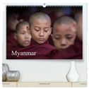 Myanmar 2025 (hochwertiger Premium Wandkalender 2025 DIN A2 quer), Kunstdruck in Hochglanz