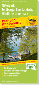 Naturpark Feldberger Seenlandschaft - Nördliche Uckermark 1:60 000