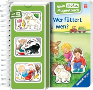 Eberhard, Irmgard. Mein großes Magnetbuch - Wer füttert wen? - Mit 22 Magneten. Ravensburger Verlag, 2025.