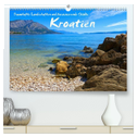 Kroatien - Traumhafte Landschaften und faszinierende Städte (hochwertiger Premium Wandkalender 2025 DIN A2 quer), Kunstdruck in Hochglanz