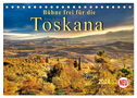 Bühne frei für die Toskana (Tischkalender 2024 DIN A5 quer), CALVENDO Monatskalender