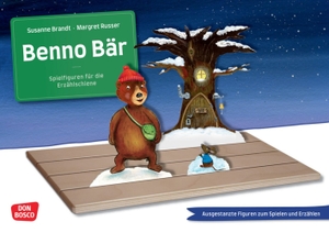 Brandt, Susanne. Benno Bär - Ausgestanzte Figuren zum Spielen und Erzählen. Ein modernes Märchen über Freundschaft & Hilfsbereitschaft. Ein Wintermärchen für die Erzählschiene für Krippe & Kita. Mit Textvorlage. Don Bosco Medien GmbH, 2021.